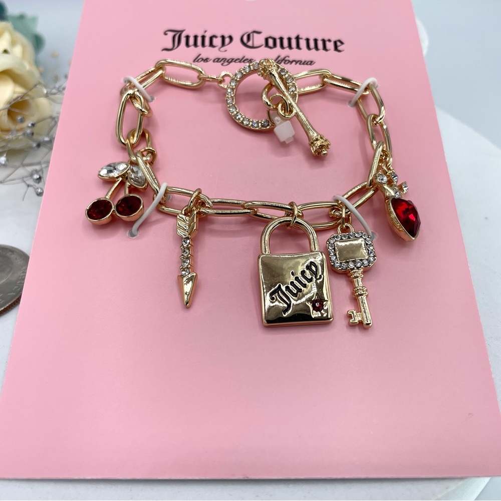 Juicy Couture charms necklace - Picture 3 of 3